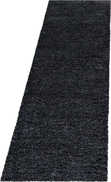 Ayyildiz Hochflorteppich Fluffy Shaggy in Anthrazit B: 80 cm, L: 250 cm - Bild 4