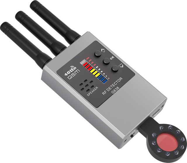 Kabelloser Anti-Spionage-Detektor zur Aufdeckung von WLAN-Verstecktkameras, GPS-Trackern und RF-Signalen - Bild 1