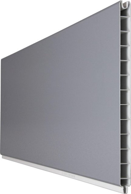 GroJa BasicLine Einzelprofil Silbergrau PVC-beschichtet B/H/T: 180 x 30 x 19 cm - Bild 1