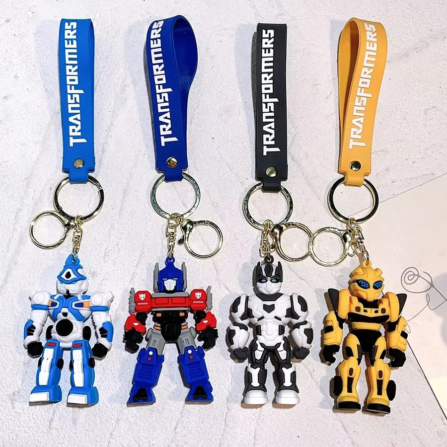 Hot Toys Transformers Optimus Prime Bumblebee Figur Schlüsselanhänger, Zubehör - Bild 4