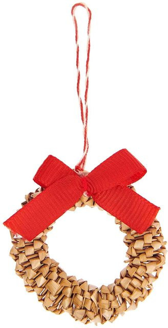 Rico Design Strohkranz-Set für die Weihnachtszeit, Durchmesser: 5 cm - Bild 1