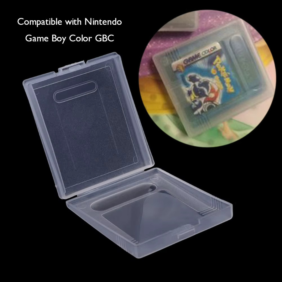 5 bis 50 Stück transparente Spielkassetten-Schutzhüllen als Staubschutz-Abdeckung und Aufbewahrungsbox für Nintendo Game Boy Color, Pocket, GBC und GBP - Bild 4