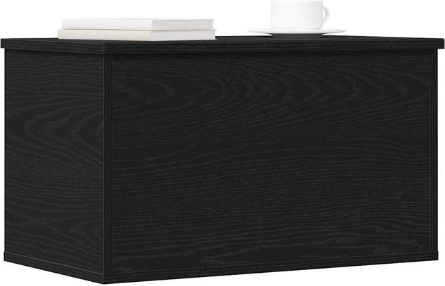 Aufbewahrungsbox VD Home Furnishing in Schwarz-Braun mit Schwarzeiche-Effekt, B/T/H: 60 x 35 x 35 cm - Bild 1
