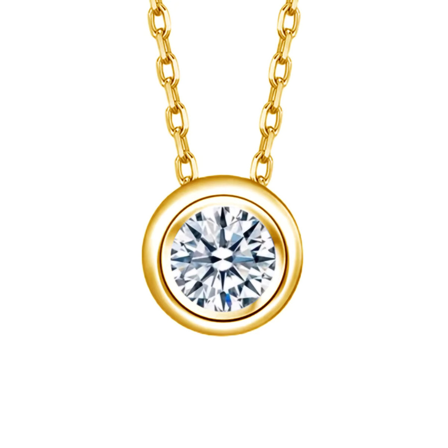 Halskette 750 Gold, Diamant, Damen - Bild 3