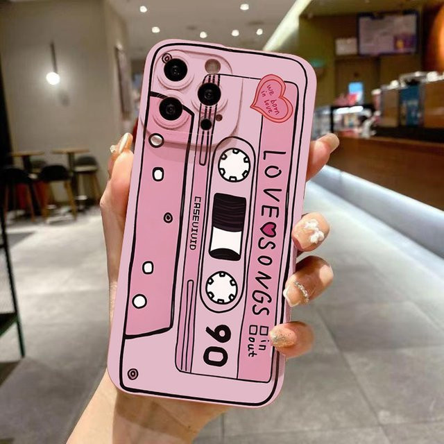 Scribble Tape Design Handyhülle für Samsung Galaxy S26 S25 S24 S23 S22 Ultra 5G S24 FE A17 A37 A57 A15 A35 A55 A16 A06 in Pink - Bild 1