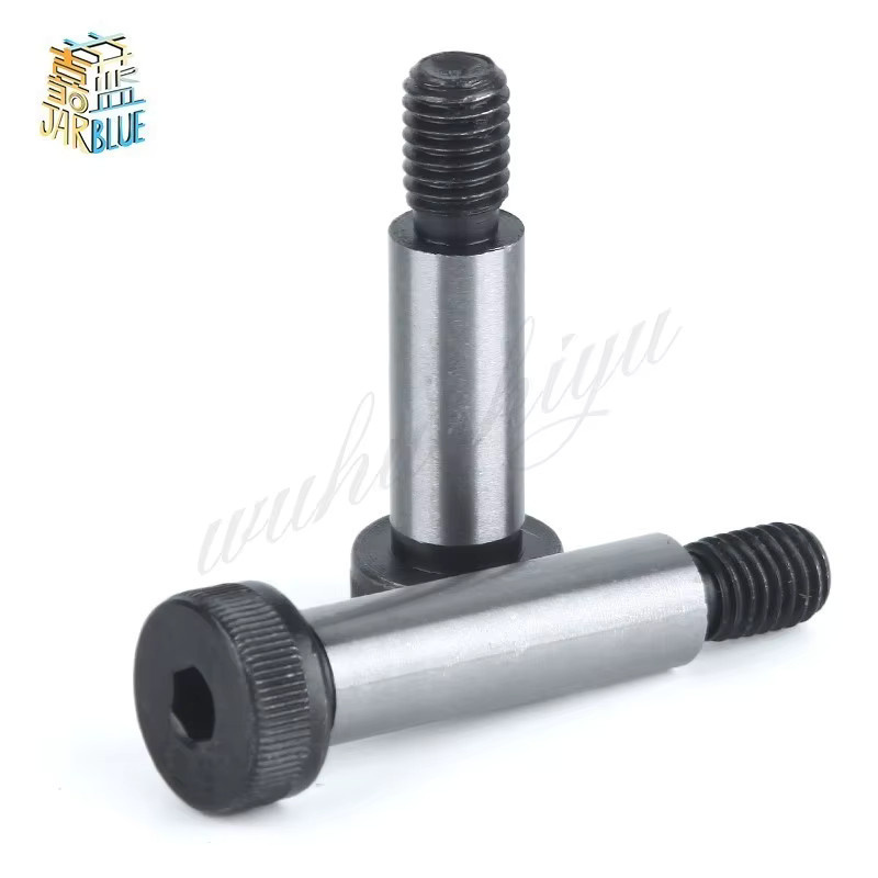 JARBLUE Hochfeste Schulterschraube aus Stahl mit Innensechskant Kopf, Güteklasse 12.9, Farbe Blau, Durchmesser: 6 mm - Bild 3