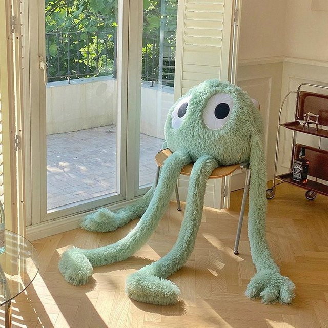 Yiran toy Swag Fähre Alien Monster Plüschtier, Grün, 175cm - Bild 1