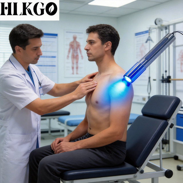HLKGO Rotlichttherapie-Gerät, Rot, Wiederaufladbar - Bild 1