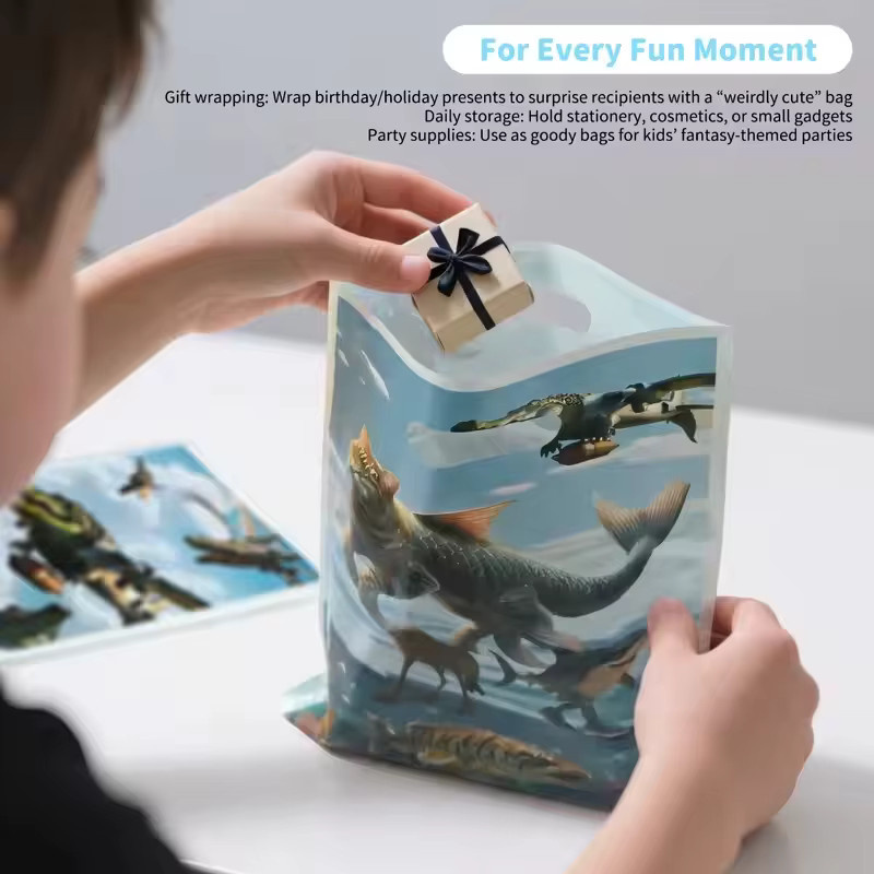 Hairun Geschenktüten für Kinder in Mehrfarbig, dekorative Papiertüten für Geburtstage - Bild 2