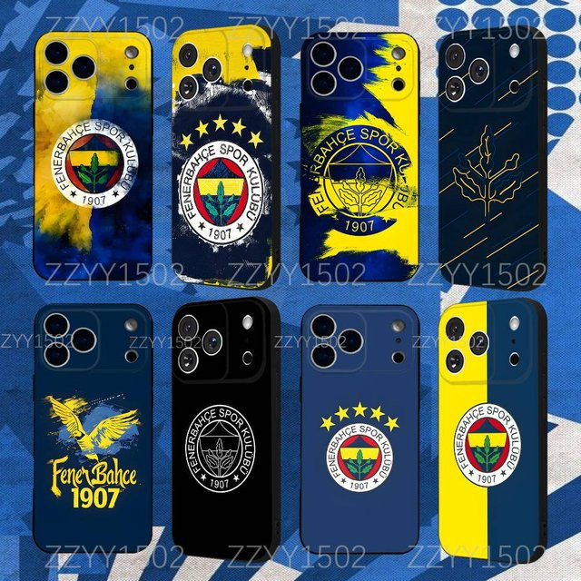 Handyhülle T-Türkei F-FenerbahceS-E für iPhone 17, 16, 15, 14, 13, 12, X, XS, 8, 7, Pro, Max, Plus, SE, Air, Mini – Ultradünne Schutzhülle - Bild 1