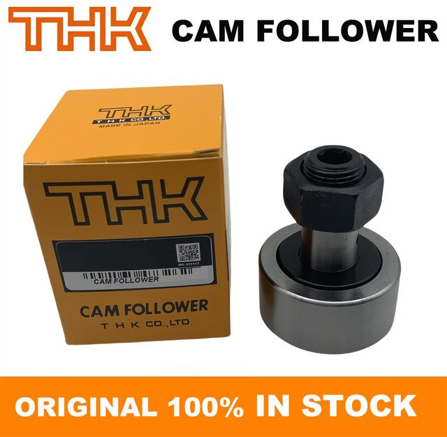 THK CAM-Folger Nadellager CF6 CF6UU CF6UUR CF6VUU für automatische Maschinen und Werkzeugträgersysteme in Silber - Bild 1