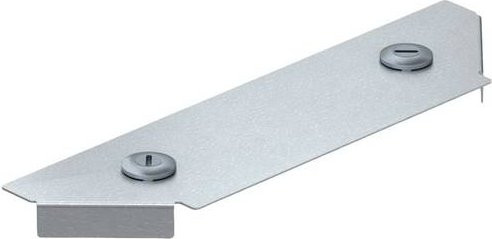 OBO Bettermann Anbau-Abzweigstück 7138682 aus Kunststoff in Silber - Bild 1