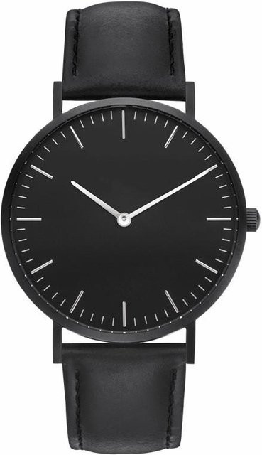 Dai Lanfu Armbanduhr, Quarz, Edelstahl, Weißes Lederarmband, 40 mm, Damen - Bild 1
