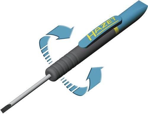 Hazet Clip-Schraubendreher 805C-25 Schlitz Profil 0.4 x 2.5 mm multicolour - Bild 1