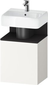 Duravit Waschtischunterschrank Qatego in Grau und Weiß Matt, B/T/H: 44 x 35 x 64,5 cm - Bild 1