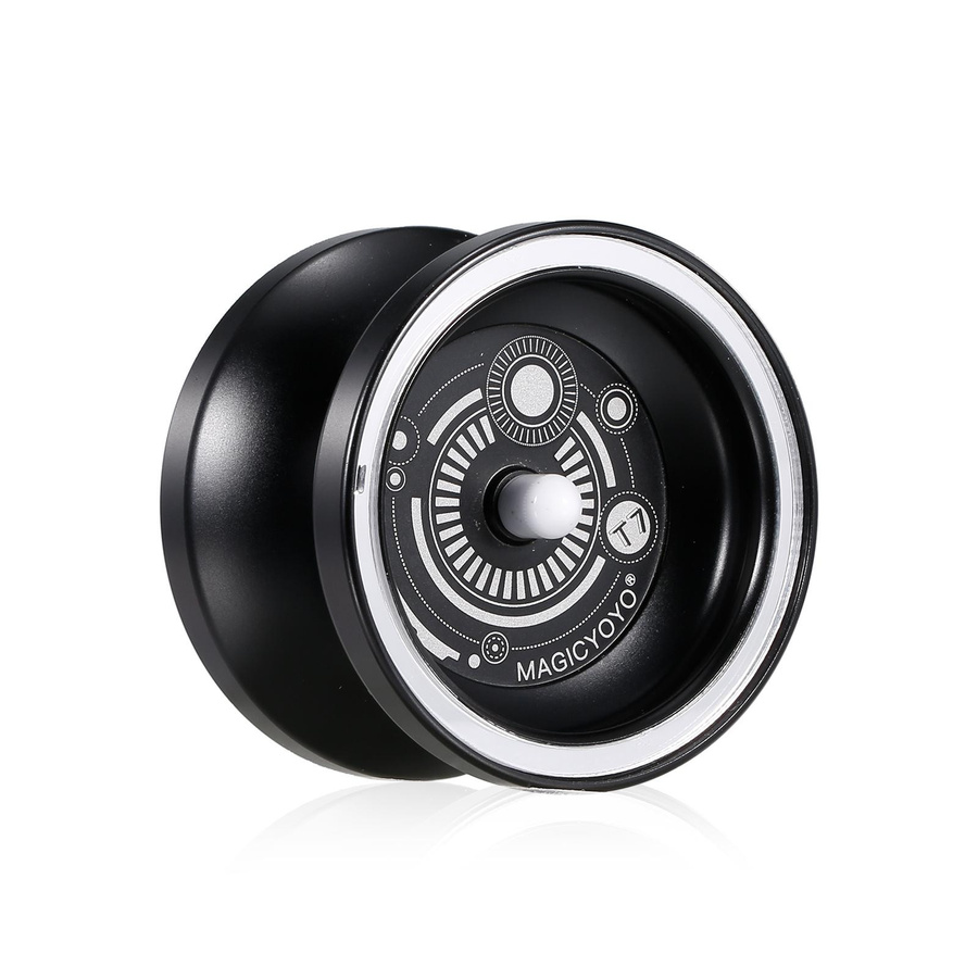 MagicYoyo T7 Yoyo für Anfänger mit schmalem Lager und Stahlachse, schwarz - Bild 5