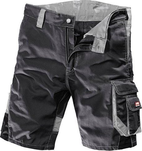 BULLSTAR Arbeitsshort WORXTAR aus Polyester und Baumwolle in Schwarz/Grau - Bild 1
