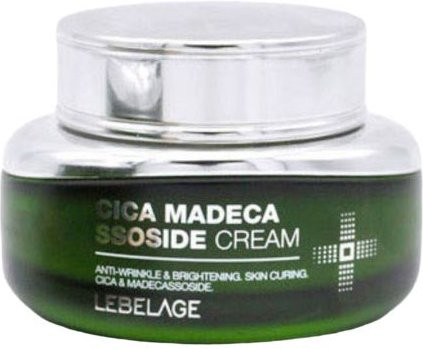 LEBELAGE Cica Madecassoside Creme, 55 ml, für empfindliche und trockene Haut - Bild 1