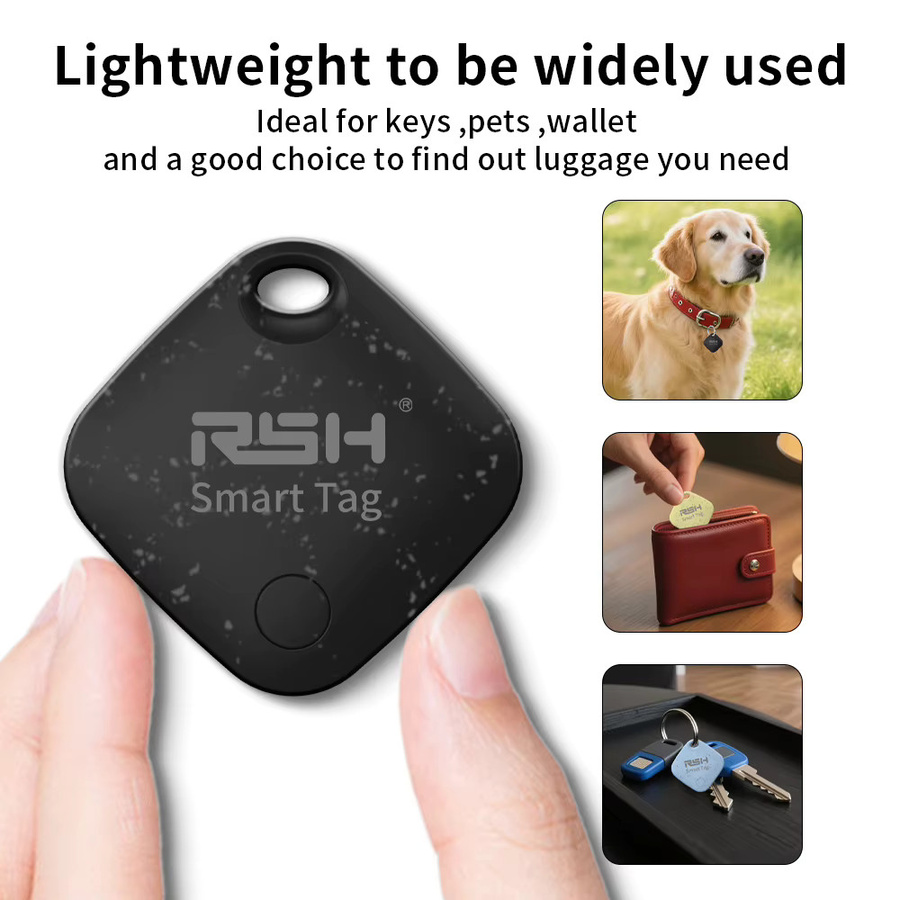 RSH 4er-Pack Sicherheits-GPS-Tracker Eco-Smart-Tag für Google Find My Device und Android zur Anti-Verlust-Ortung von Auto, Geldbörse und Haustieren - Bild 4
