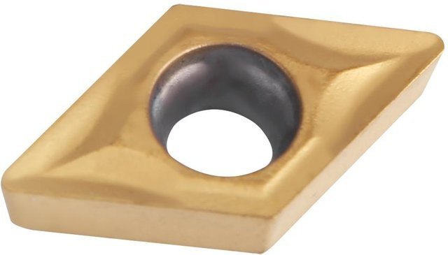 Fishine 10 Stück CNC Hartmetallspitzen Einsätze Gold Klingenschneider für Drehmaschinen und Drehwerkzeuge inklusive Box - Bild 1