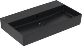 Villeroy & Boch Waschtisch Memento 2.0 in Pure Black mit Überlauf, B: 80 cm, T: 47 cm - Bild 1