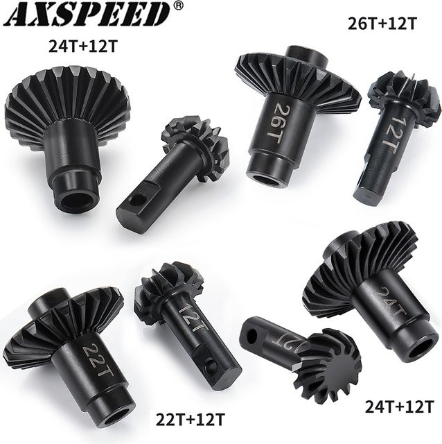 AXSPEED Helical Gear, Zubehör, 1:18, Metall - Bild 1