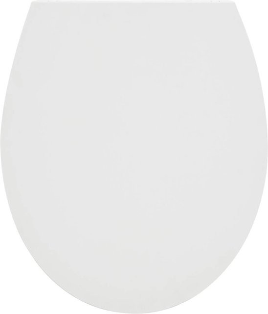 POCOline WC-Sitz aus Duroplast in Weiß mit Soft-Close und Quick-Release Funktion, ovale Form - Bild 1
