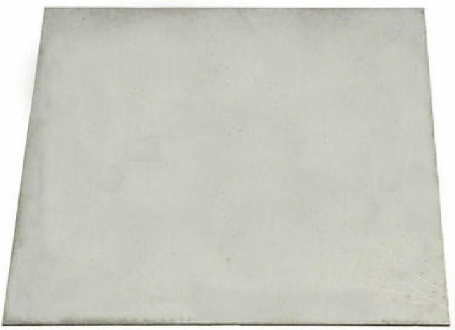 Titan Platte Xiaolang mit 99,8 % Reinheit, Farbe Silber/Grau, B/T: 150 x 150 mm, Dicke: 0,15 mm - Bild 1