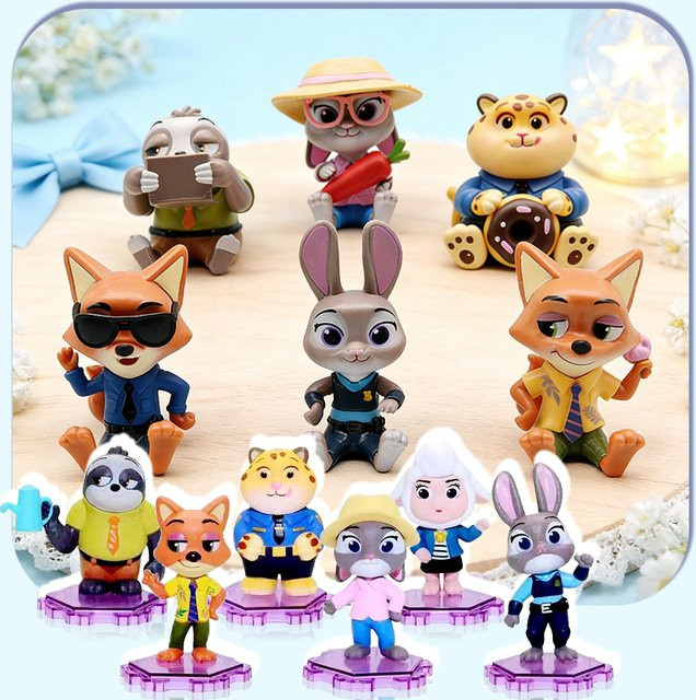 Bandai Disney Zootopia Tiere Actionfigur, Einzelfigur - Bild 1