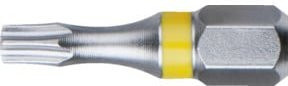 KS Tools TORSIONpower Bit TX T7, 1/4 Zoll, 25 mm, Silber - Bild 1