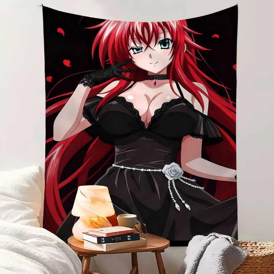 Mesuca Anime High School DxD Wandbehang im Bohemian Mandala Design, Mehrfarbig - Bild 2