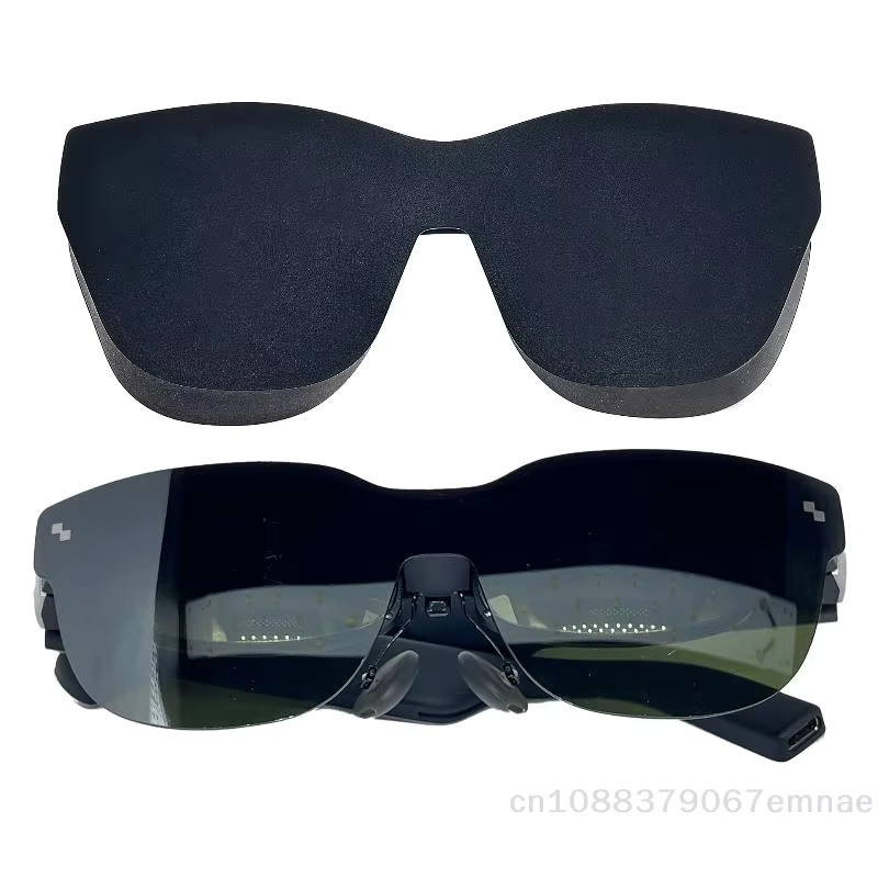 ZYAS Silikon-Objektivschutz in Schwarz für Rayneo Air3, Air2, Air3s sowie Xreal One, One Pro und Air2 als Soft Screen Protector Case - Bild 2