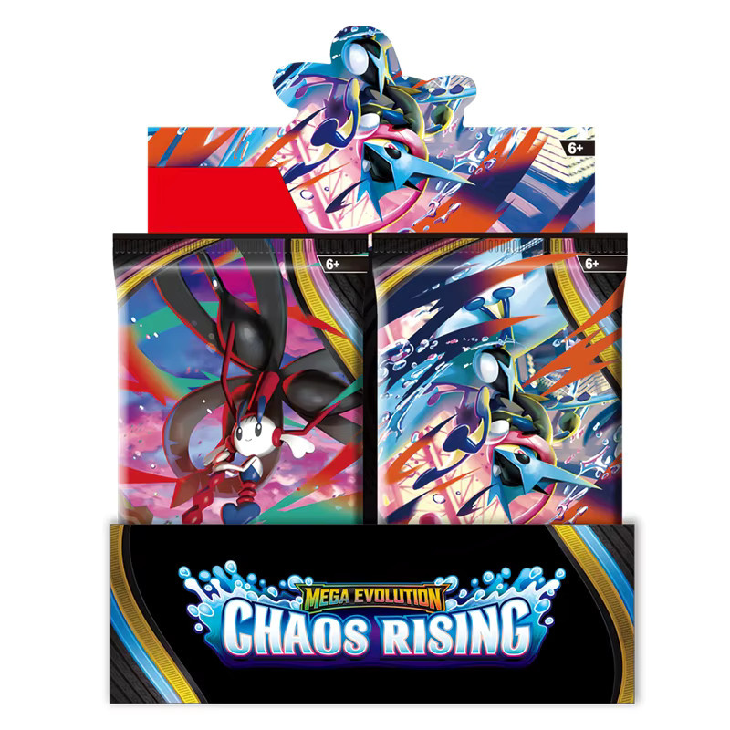 Pokémon Mega Evolution Chaos Rising Phantasmal Flames Scarlet Violet 151, Englische Booster-Kampfkarten, ab 6 Jahren - Bild 2