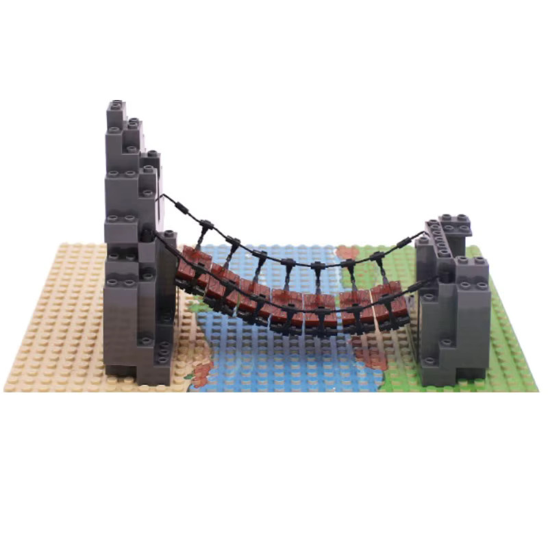 Mitty Berg-Dschungel-Brücke, Baustein-Modellset, Natur - Bild 4