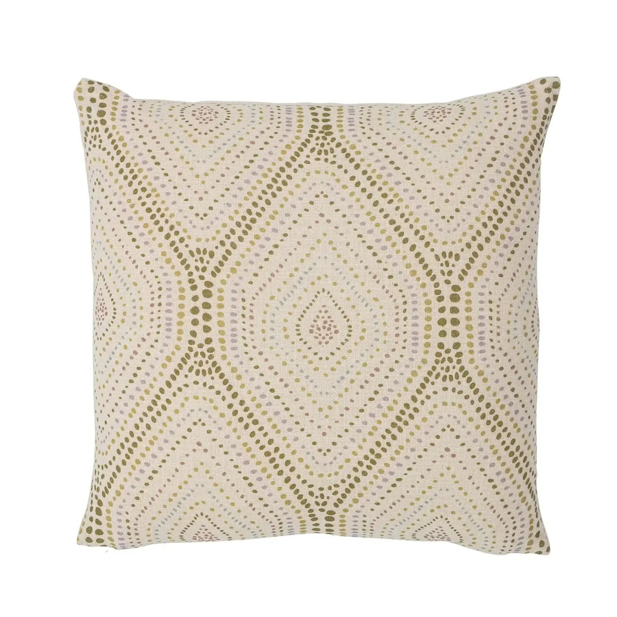 Bloomingville Kissen Judit aus Baumwolle beige B/B/H: 50 x 50 x 50 cm - Bild 1