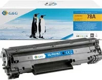 G&G Toner Kompatibel mit HP 78A Schwarz für HP LaserJet Pro P1566, P1606dn und M1536dnf MFP - Bild 1
