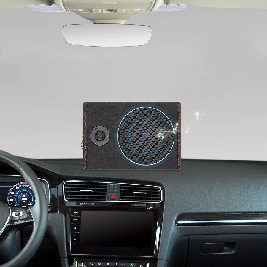 8-Zoll Auto-Stereoanlage mit 600W Audiosystem und schwarzem Vollbereichs-Subwoofer - Bild 2