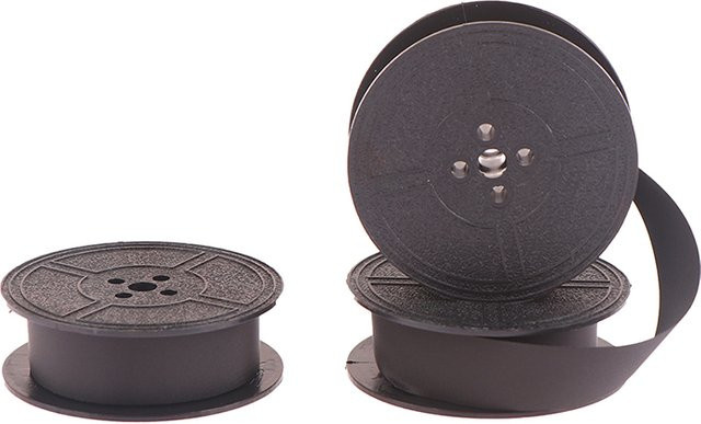 ESHYLALA Twin Spool Schreibmaschinenband in Schwarz als Ersatzpaket - Bild 1