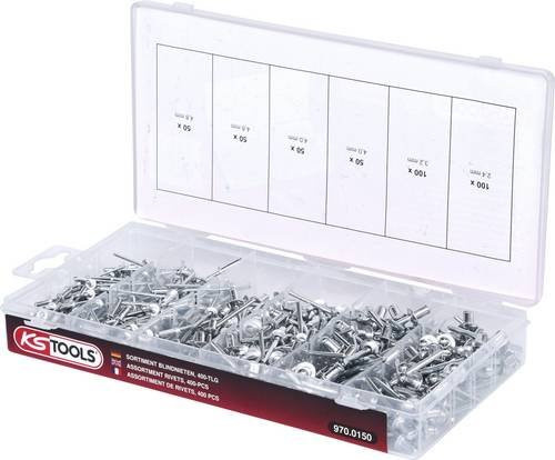 KS Tools 970.0150 Blindniete aus Edelstahl in Silber - Bild 1