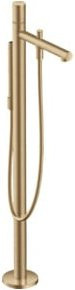 Hansgrohe Axor Uno WA-EHM Duschset für die Badewanne, Bodenmontage, Einhebelmischer, gebürstete Bronze - Bild 1