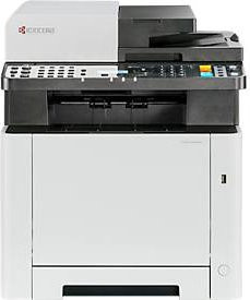 Kyocera ECOSYS MA2100cfx Farblaser Multifunktionsdrucker 4-in-1 in Weiß mit Drucken, Scannen, Kopieren und Faxen via USB und LAN - Bild 1