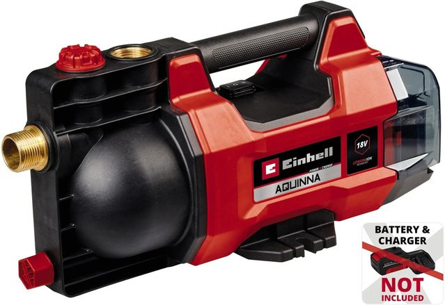Einhell Power X-Change Aquinna 18/28 Akku-Gartenpumpe mit 2800 l/h Förderleistung und 25 m Förderhöhe - Bild 1
