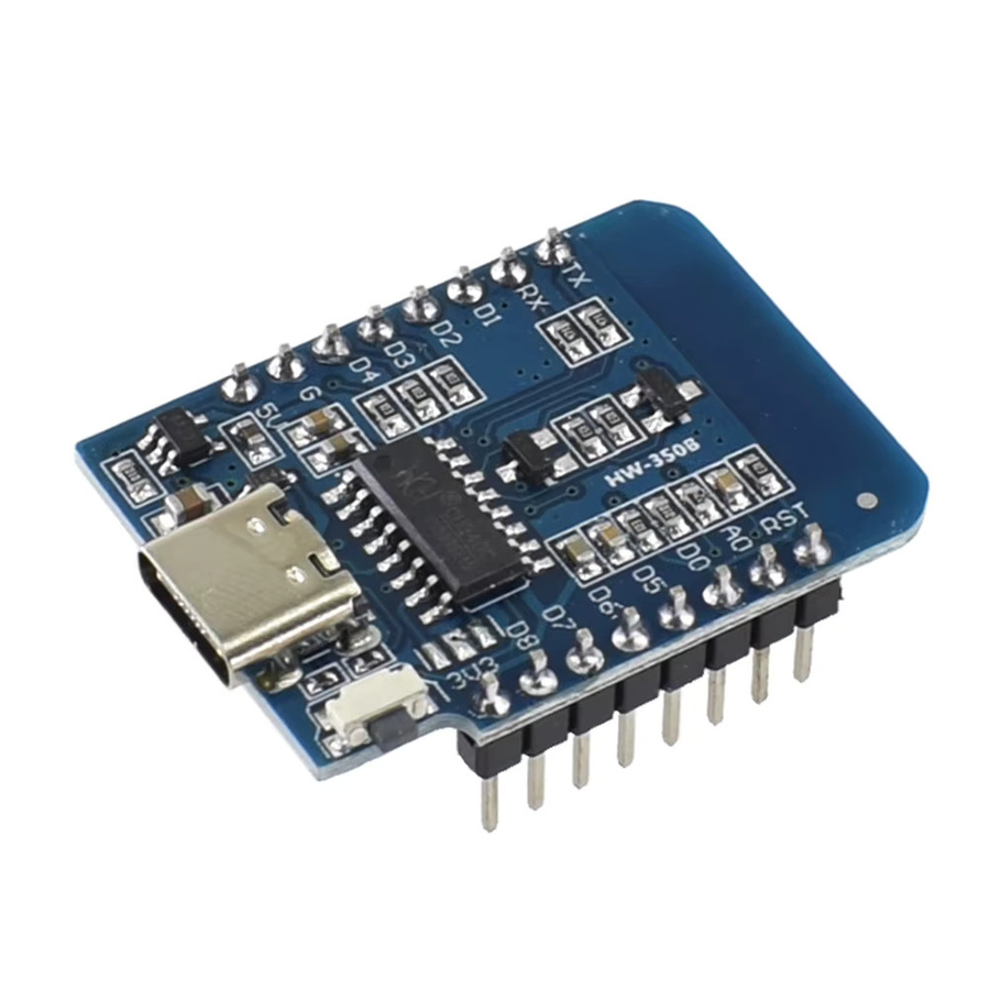 ALLOET WeMos D1 Mini ESP8266 ESP-12F WiFi Entwicklungsboard mit Micro USB in Blau - Bild 2