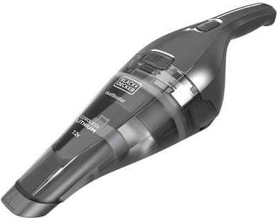 Black & Decker NVC220WC-QW Handstaubsauger Beutellos in Titan und Transparent mit waschbarem Filter und Ladestation - Bild 1