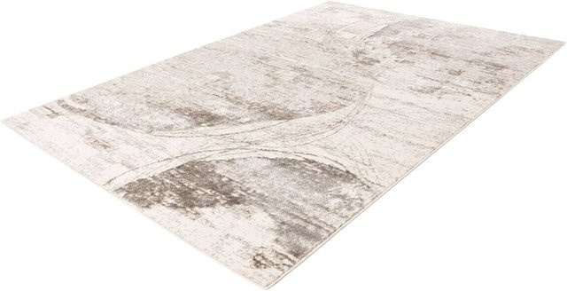 Kayoom Teppich Chalk 325 in Silber, modern und strapazierfähig, B/B: 120 x 170 cm - Bild 1