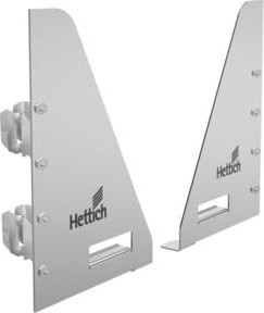 Hettich Frontbefestigungs-Ankörlehre AvanTech YOU 205 in Stahl/Silber - Bild 1