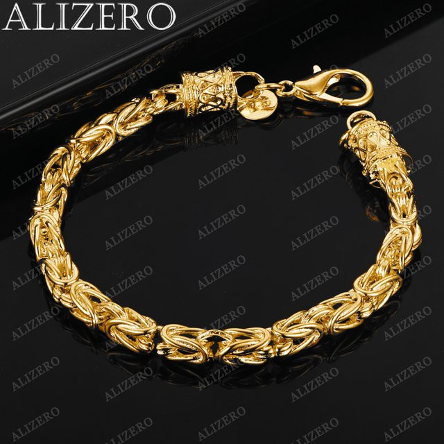 ALIZERO Armband 750 Gold, 5mm, Unisex - Bild 1