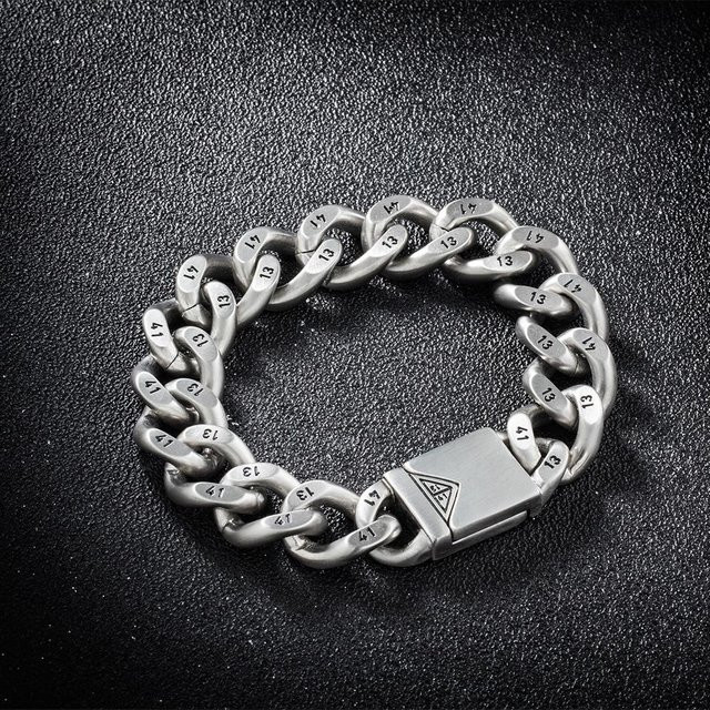 Armband Titan, Silber, Unisex - Bild 1