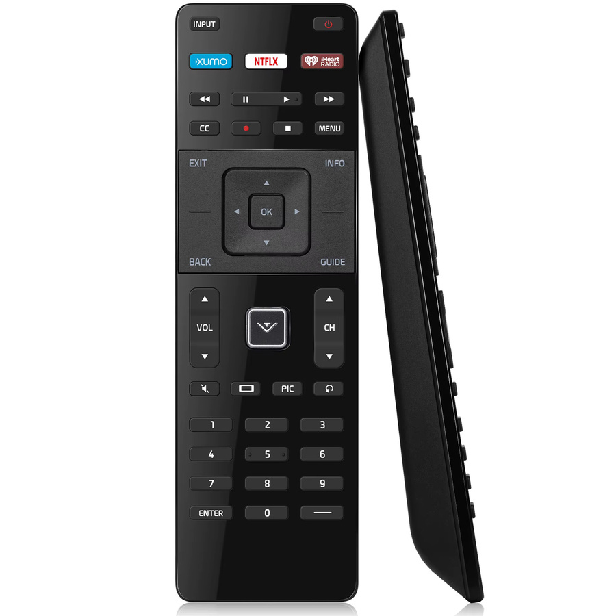 Vizio Ersatz-Fernbedienung für Smart TV D-Serie und E-Serie, kompatibel mit LED HDTV 4K UHD TV HDR, Schwarz - Bild 6