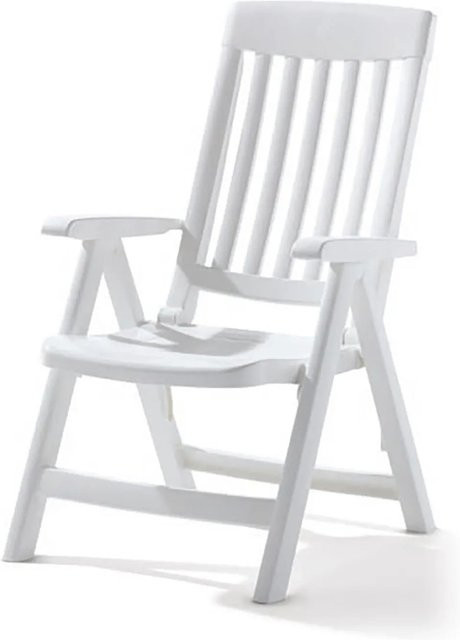 Sieger Klappsessel Palma Weiß B/T/H: 67 x 62 x 105 cm - Bild 1